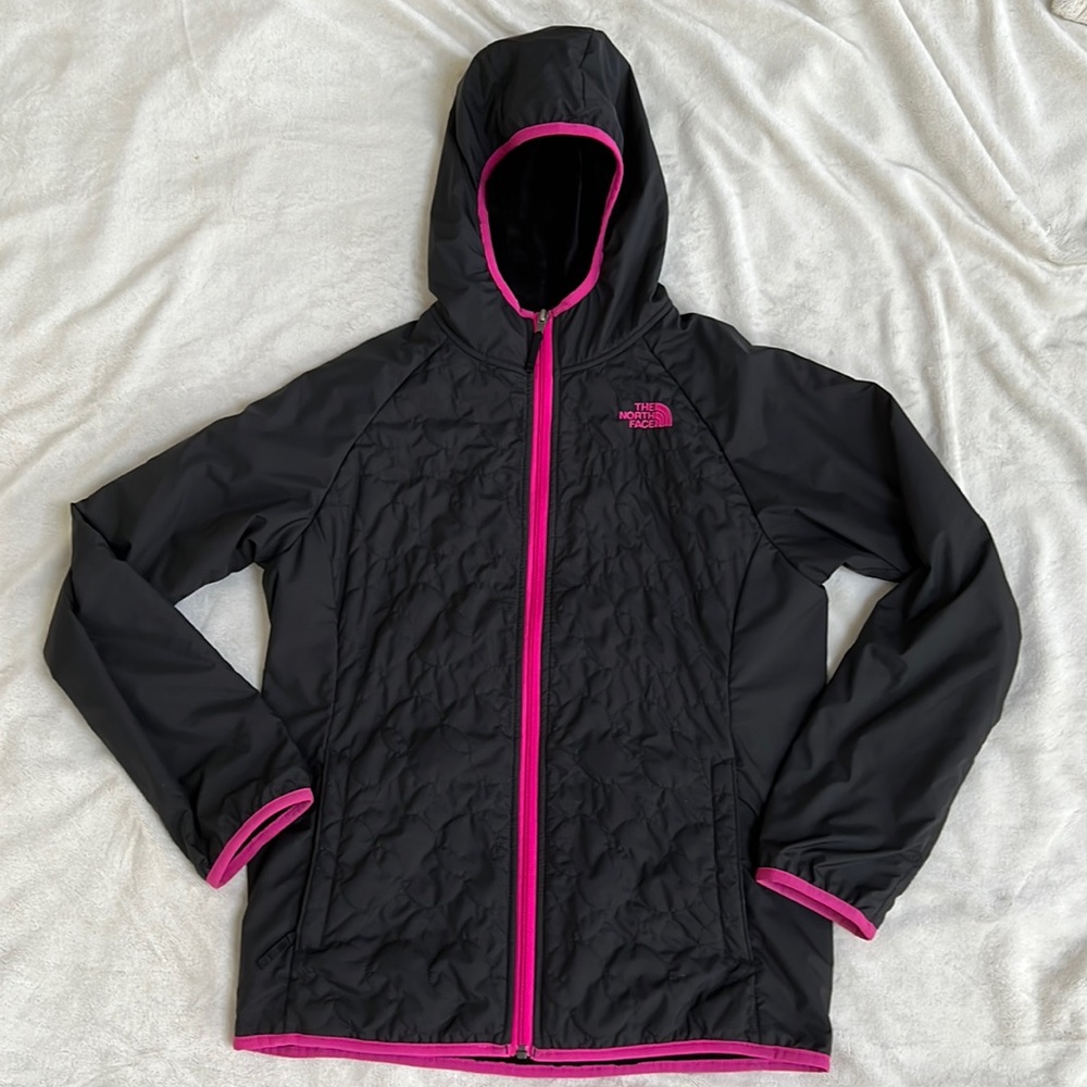 The North Face Black Full Zip Hoodie-size XL (18)